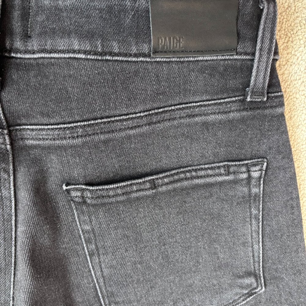 Paige Anessa Wide Leg Jean, Size 28, Black - Excellent Condition - Picture 5 of 7